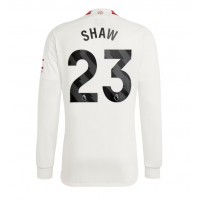 Manchester United Luke Shaw #23 3rd trikot 2023-24 Langarm